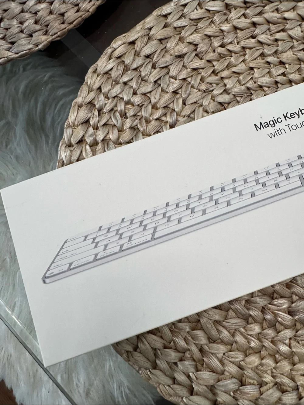 Apple Magic Keyboard with Touch ID - White